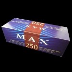 250 tubes cigarettes max